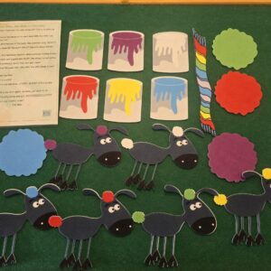 Alternative view of One Sheep, Blue Sheep