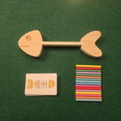 Alternative view of Skeleton Fish Game